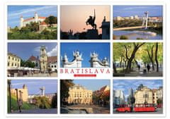 tvorme veľká pohľadnica (A5) - Bratislava b59