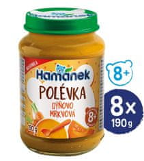 Hamánek Polievka Tekvicovo-mrkvová 8x 190g