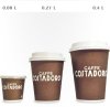 Caffè Costadoro Costadoro Take Away s lids 0,27 L - 100 ks