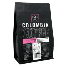 Pure Way Colombia odrodová káva zrnková 200g
