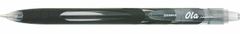 Zebra Guľôčkové pero "OLA", čierna, 0,27 mm, stláčací mechanizmus, 13941