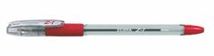 Zebra Guľôčkové pero "Z-1", červená, 0,24 mm, s viečkom, 24163