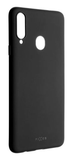 FIXED Zadný pogumovaný kryt Story pre Samsung Galaxy A20s, čierna FIXST-593-BK