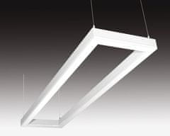 SEC SEC Stropné alebo závesné LED svietidlo s priamym osvetlením WEGA-FRAME2-DB-DIM-DALI, 72 W, biela, 1165 x 330 x 50 mm, 72 W, 4000 K, 9500 lm 322-B-112-01-01-SP