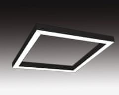 SEC SEC Závesné LED svietidlo nepriame osvetlenie WEGA-FRAME2-AA-DIM-DALI, 50 W, čierna, 886 x 886 x 50 mm, 4000 K, 6540 lm 321-B-004-01-02-SP