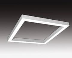 SEC SEC Závesné LED svietidlo nepriame osvetlenie WEGA-FRAME2-AA-DIM-DALI, 72 W, eloxovaný AL, 1165 x 1165 x 50 mm, 4000 K, 9440 lm 321-B-006-01-00-SP