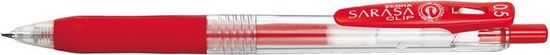 Zebra Gélové pero "Sarasa Clip", červená, 0,33 mm, stláčací mechanizmus, 14313