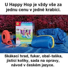 Happy Hop Skákací hrad - farebné bublinky so šmýkačkou