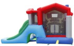 Happy Hop Happy House - Veľký dom 9 v 1 so šmýkačkou, veľkou skákacou plochou a loptičkami na hranie 