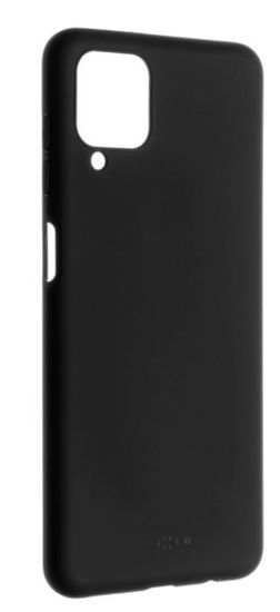 FIXED Zadný pogumovaný kryt Story pre Samsung Galaxy A12, čierna FIXST-653-BK