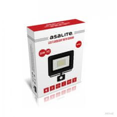 Asalite ASAL0139 LED reflektor so senzorom 20 W čierny Farba svetla (K): 4000