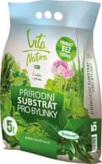 Substrát VITA NATURA pre bylinky prírodné 5l
