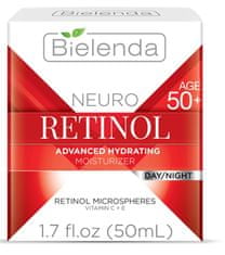 Bielenda NEURO RETINOL hydratačno-omladzujúci pleťový krém 50+ deň/noc 50ml