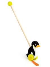 Viga Toys Drevená jazdiace hračka Viga tučniak