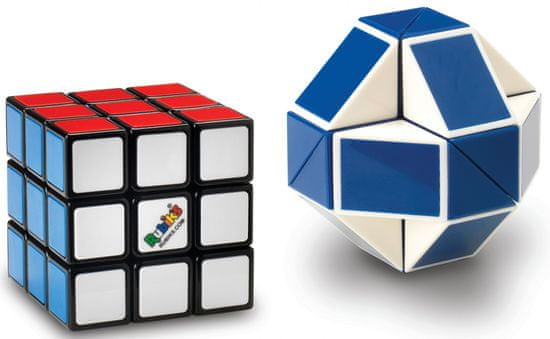 Rubik Rubikova kocka súprava retro (snake + 3x3x3)