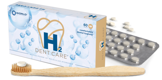 H2 World H2 Dent Care® 60 tabliet - pohodlná ústna hygiena
