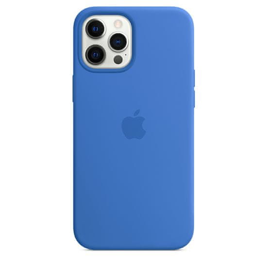 Apple iPhone 12 Pro Max Silicone Case with MagSafe (Capri Blue) MK043ZM/A