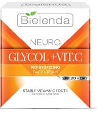 Bielenda NEURO GLICOL + VITAMIN C hydratačný pleťový krém deň 50ml