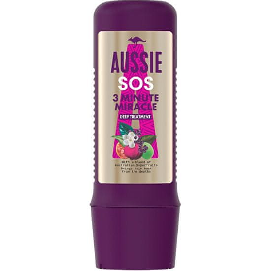 Aussie Regeneračná maska pre suché a poškodené vlasy SOS 3 Minute Miracle (Deep Treatment)