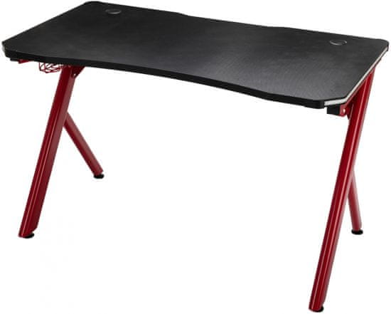 BHM Germany Herný stôl Amarillo, 120 cm, červená