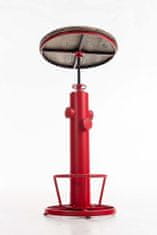 BHM Germany Odkladací stolík Ruhr, 60 cm, červená