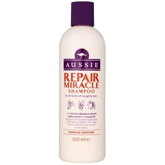 Aussie Šampón pre nepoddajné vlasy Repair Miracle (Shampoo)