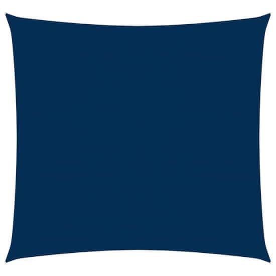 Vidaxl Tieniaca plachta oxfordská látka štvorcová 2,5x2,5 m modrá