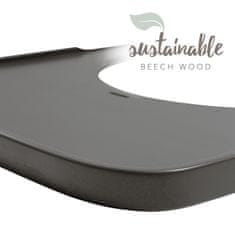 Hauck Alpha wooden tray Charcoal - zánovné