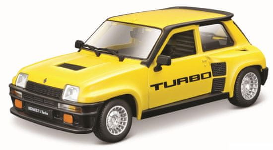 BBurago 1:24 Renault 5 Turbo žltá