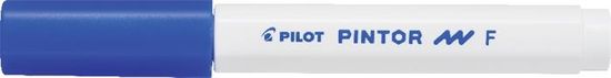 Pilot Dekoratívny popisovač "Pintor F", modrá, 1 mm, SW-PT-F-L