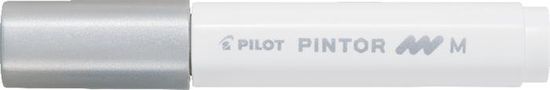Pilot Dekoratívny popisovač "Pintor M", strieborná, 1,4 mm, SW-PT-M-SI