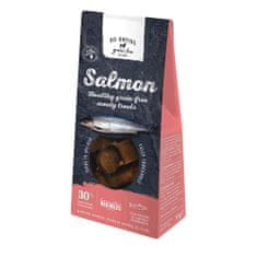 GO NATIVE Essentials Salmon 100g nízkokalorická pochúťka pre psov obsahuje 30% mäsa z lososa