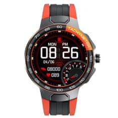 Neogo SmartFit X5, smart hodinky, čierne/oranžové