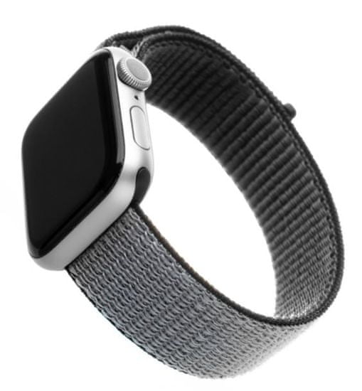 FIXED Nylonový remienok Nylon Strap pre Apple Watch 44mm/Watch 42mm, sivý FIXNST-434-GRGR
