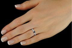 Silvego Strieborný prsteň s pravým prírodným zafírom JJJR1100SAP (Obvod 53 mm)