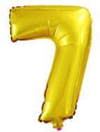 Balón 7 zlatý