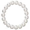 Elegantný perlový náramok 56010.1 white