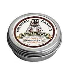 Mr. Bear Vosk na fúzy Woodland (Moustache Wax) 30 g