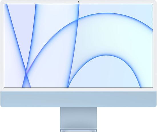 Apple iMac 24" 4,5K Retina M1 (MJV93CZ/A) modrá - rozbalené