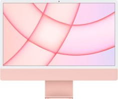 Apple iMac 24" 4,5K Retina M1 (MGPN3CZ/A) ružová