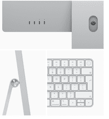 Apple iMac 24" 4,5K Retina M1 (MGPC3SL/A) strieborná, SK layout