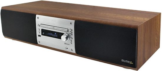 Soundmaster DAB1000, Hi-Fi systém s DAB+/FM, strieborná/hnedá