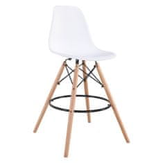 IDEA nábytok Barová stolička UNO biela