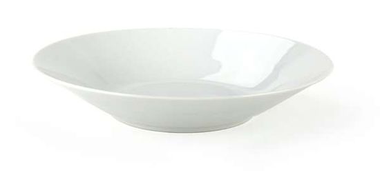 Sada hlbokých porcelánových tanierov BASIC 23 cm 6 ks biela