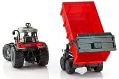 BRUDER 2045 Traktor Massey Ferguson s valníkom