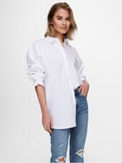 Jacqueline de Yong Dámska košeľa JDYMIO Loose Fit 15233486 White (Veľkosť 34)