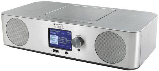 Soundmaster ICD2070SI, internetové rádio, DAB+/FM, strieborná - zánovné