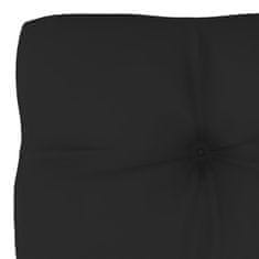 Vidaxl Podložka na paletovú sedačku, čierna 80x40x10 cm