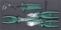 Jonnesway Modul penový - kliešte kombinované, štiepacie, telefónne a SIKO, 4 ks - JONNESWAY P09104KV