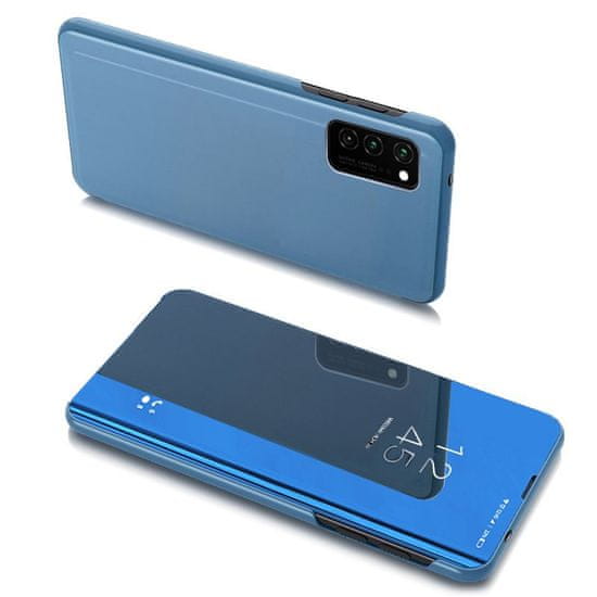 MG Clear View knižkové puzdro na Samsung Galaxy A32 5G / 13 5G, modré